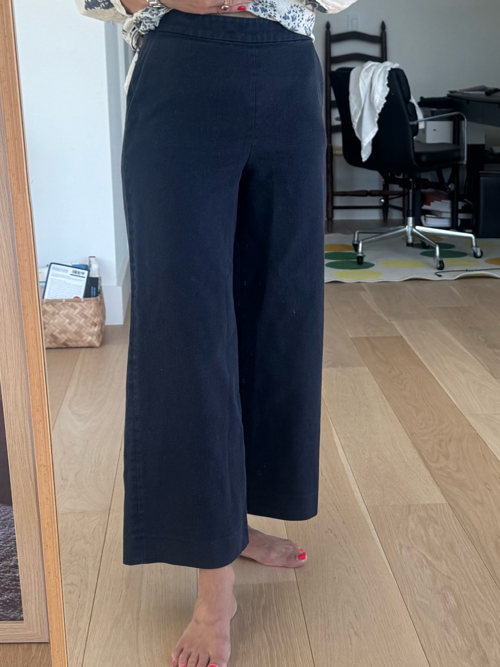 LK Bennett jeans Cropped Wide-Leg Pants